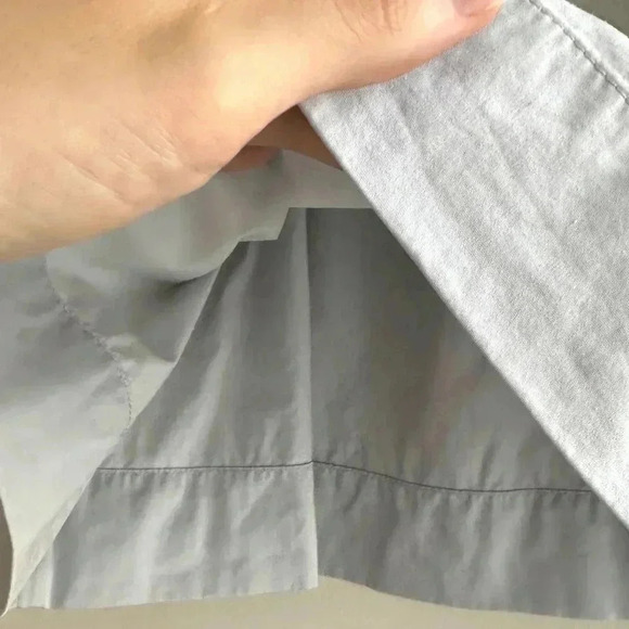 J. Crew Light Grey A-Line Mini Stretch Skirt, Size 6 - Picture 7 of 16